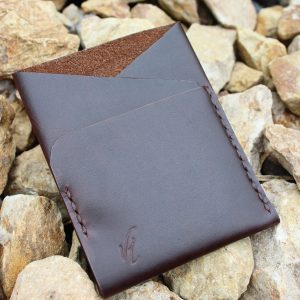 PORTA DOCUMENTOS ORIGAMI TABACO